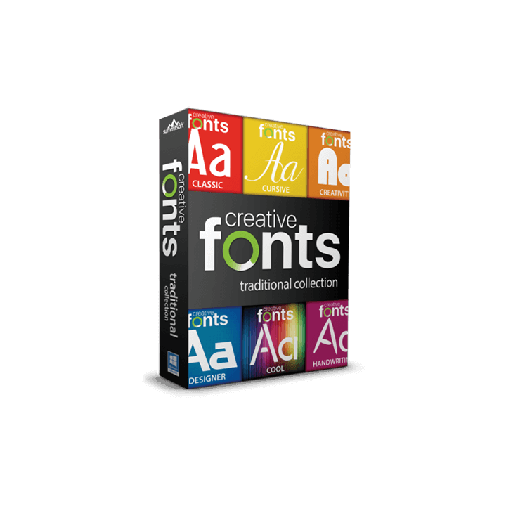 Creative Fonts Traditional Collection | RoyaltyFreeFonts.com