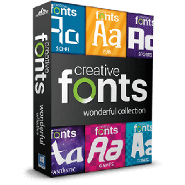 Creative Fonts Wonderful Collection