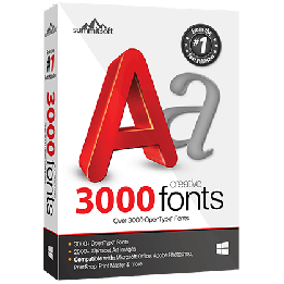 3000 Creative Fonts - Download - Windows